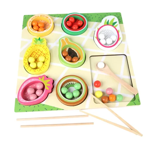CPCCE wooden fruit tray toy - Image 5