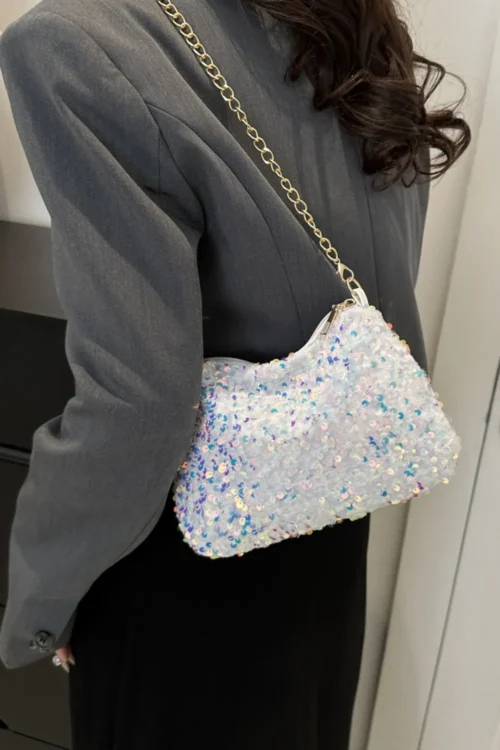 Sequins Polyester Shoulder Bag - Image 25