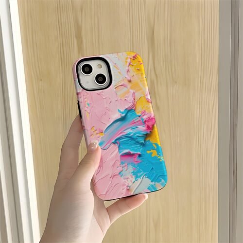 Ins style oil painting Apple phone case