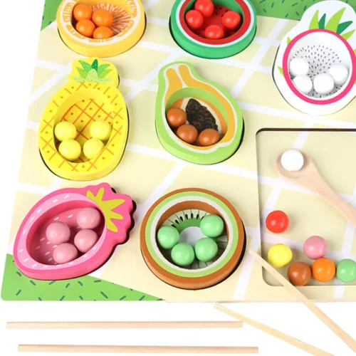 CPCCE wooden fruit tray toy - Image 6