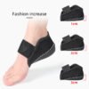 Pressure relieving Velcro heel support
