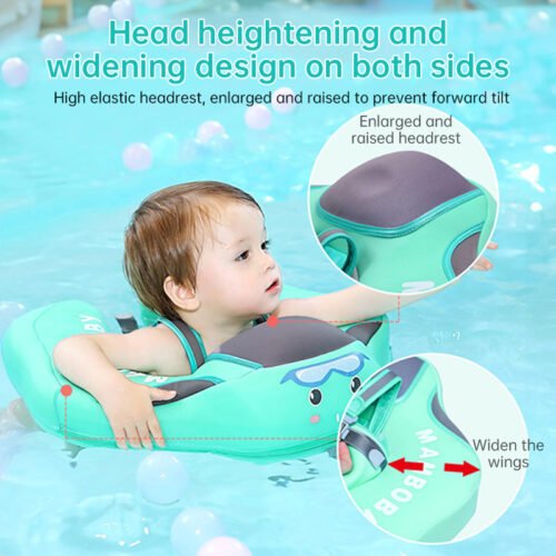 Mambobaby Non - inflatable Baby Swim Float - Image 8