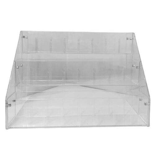 Spacious 3-Layer Display Shelf
