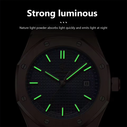 Mens Waterproof Luminous Luxury Watch - Image 10