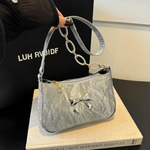 Leather Crossbody Shoulder Bag - Image 4