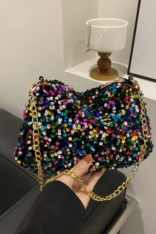 Sequins Polyester Shoulder Bag - Image 21