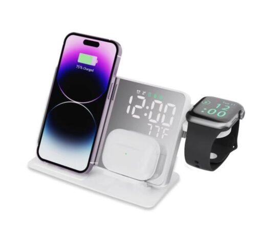 Wireless charging time display alarm clock - Image 5