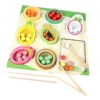 CPCCE wooden fruit tray toy