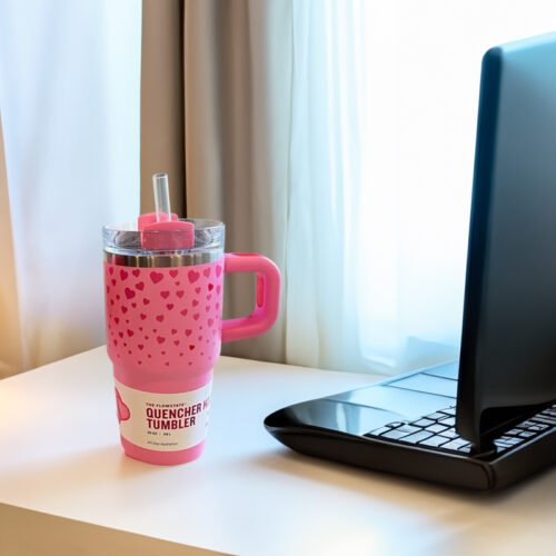 Heart thermos cup with cold - keeping function, made of 304 stainless steel - Image 7