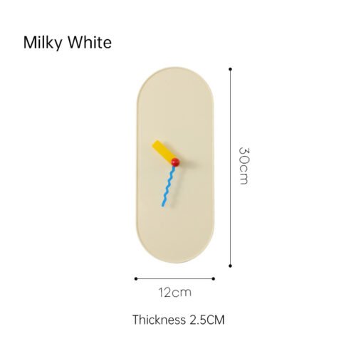 Dopamine - themed wall - mounted clock