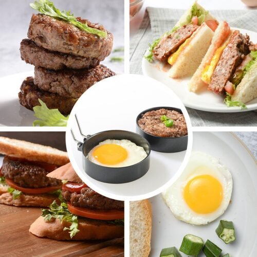 stainless steel hamburger patty mold - Image 6