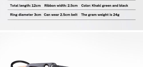 Outdoor military fan woven strap keychain - Image 18