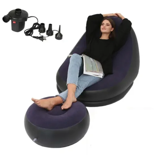 Inflatable Sofa set with electric air pump - Image 8