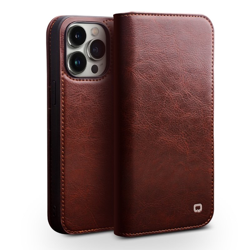 iPhone 16 Promax leather phone case