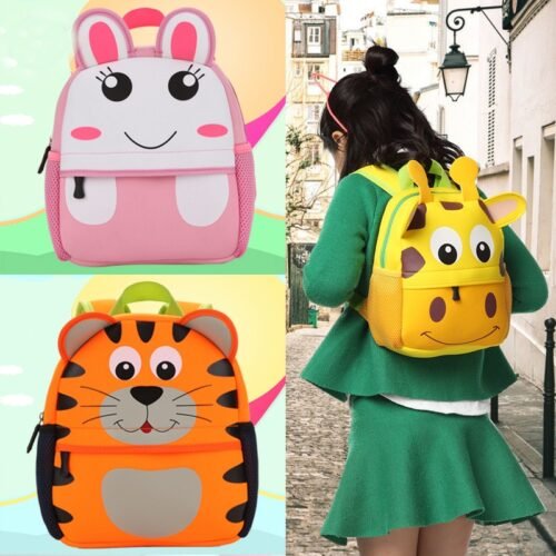 Animal Children Kindergarten Cartoon Bag - Image 4