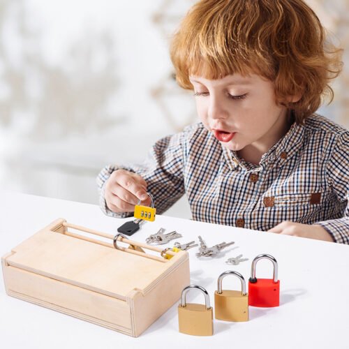 Wooden early childhood education toys