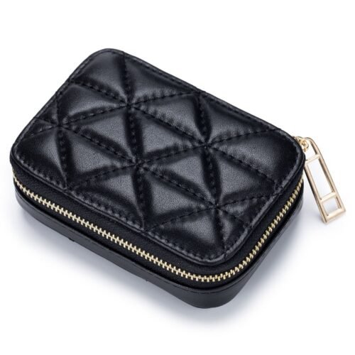 Portable Lipstick Case with Mirror Wallet - Image 8