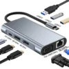 Cross border 8-in-1 docking station
