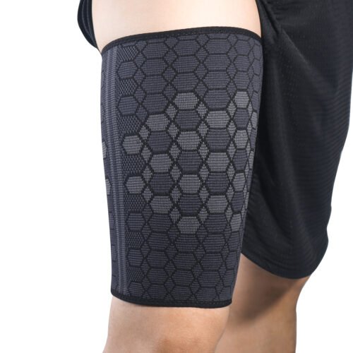 Knitted nylon thigh protector for cycling - Image 4