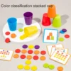 Early education puzzle color teaching tool