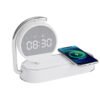 Multi functional wireless charging clock