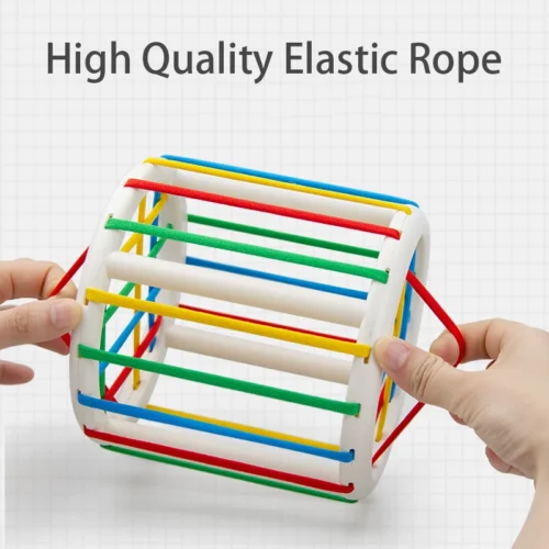 Montessori Geometric Shape Blocks Toys - Image 3