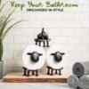 Cute sheep shaped toilet paper holder