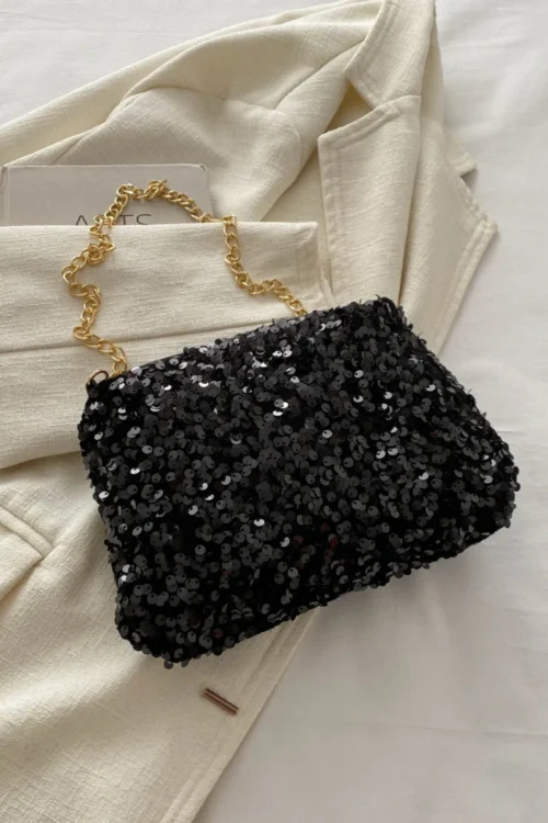Sequins Polyester Shoulder Bag - Image 14