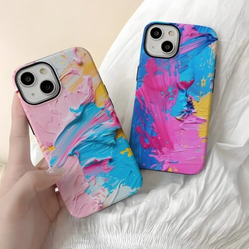 Ins style oil painting Apple phone case - Image 7