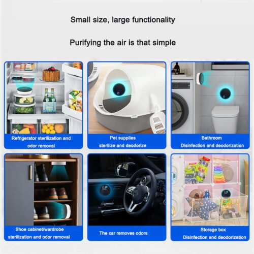 Portable deodorizing air purifier - Image 4