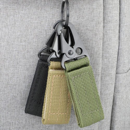 Outdoor military fan woven strap keychain - Image 4
