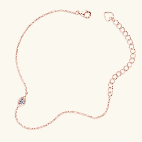 Moissanite 925 Sterling Silver Bracelet - Image 3
