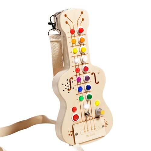 Wooden LED switch light children toy - Image 8