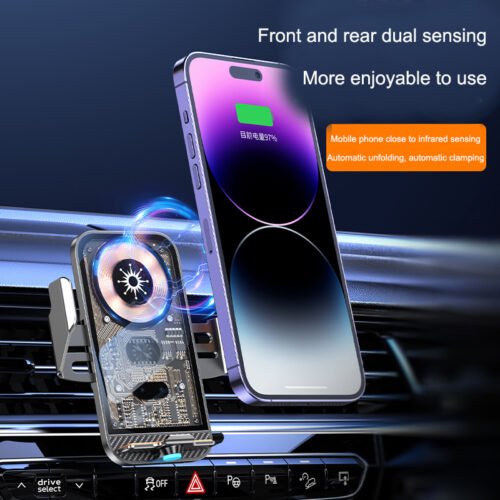 Wireless Transparent phone holder
