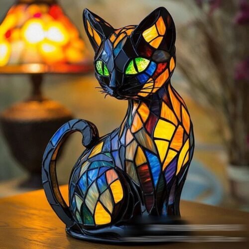 Animal resin LED night light