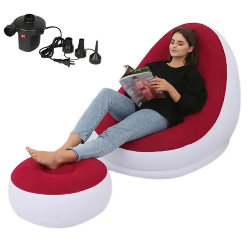 Inflatable Sofa set with electric air pump - Image 10