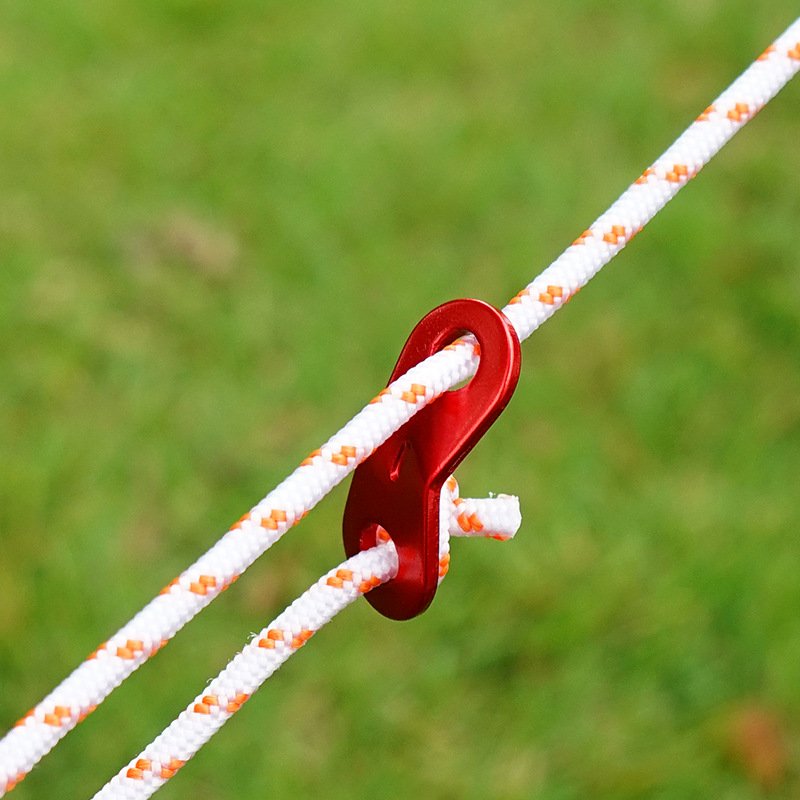 Outdoor Camping Double Eye Rope Buckle - Image 4