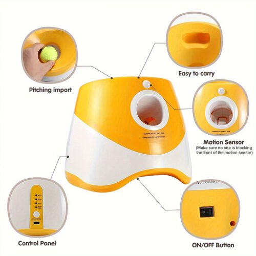 Rechargeable tennis ball launcher - Image 7