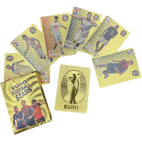 55 gold foil Pok é mon battle cards - Image 5