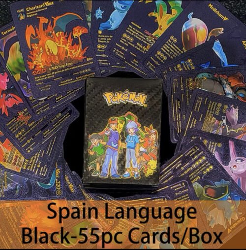 55 gold foil Pok é mon battle cards - Image 11