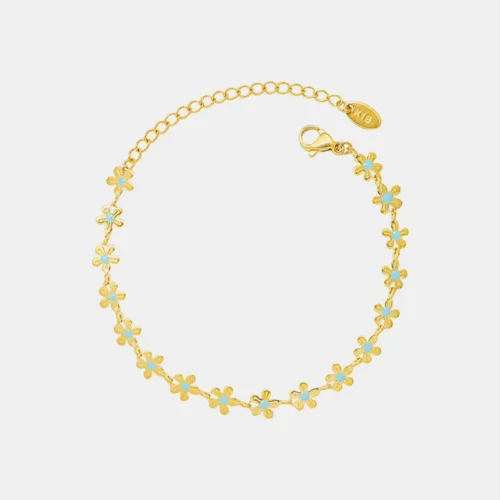 Titanium steel golden Bracelet