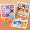 Wooden OX Well Chess Children's Puzzle