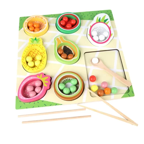 CPCCE wooden fruit tray toy - Image 4