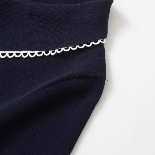 Collar lace T-shirt top for women - Image 4