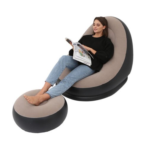 Inflatable Air Mattress Lazy Sofa Deck Chair