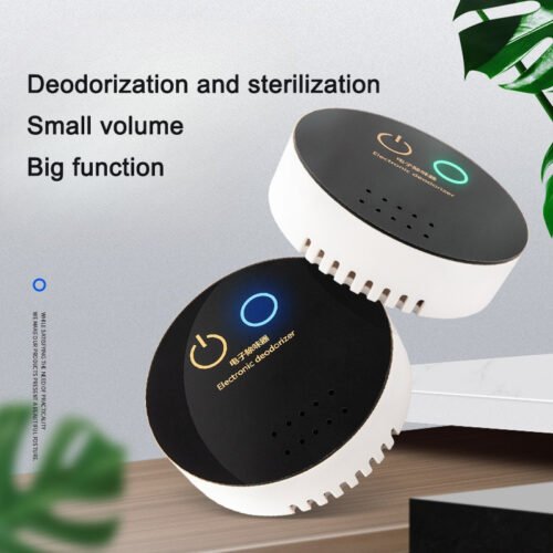 Portable deodorizing air purifier