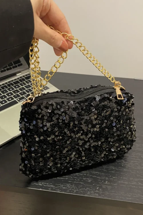 Sequins Polyester Shoulder Bag - Image 11