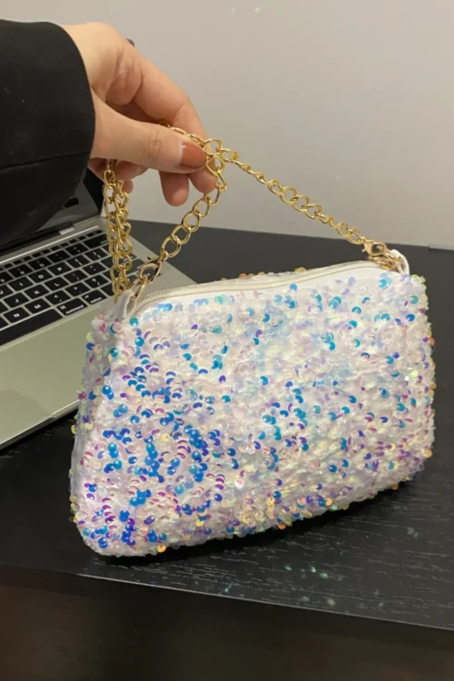Sequins Polyester Shoulder Bag - Image 26