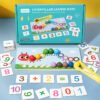 Education puzzle children caterpillar toy