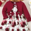 Floral Cotton Frock for Children